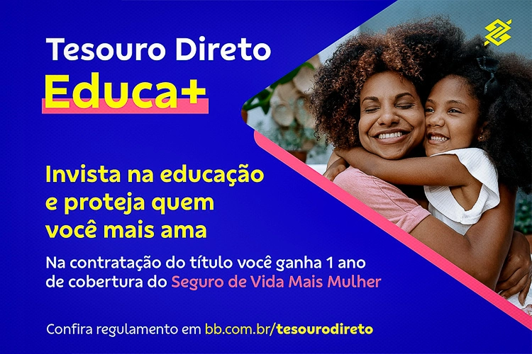 Tesouro direto educa+ mulher