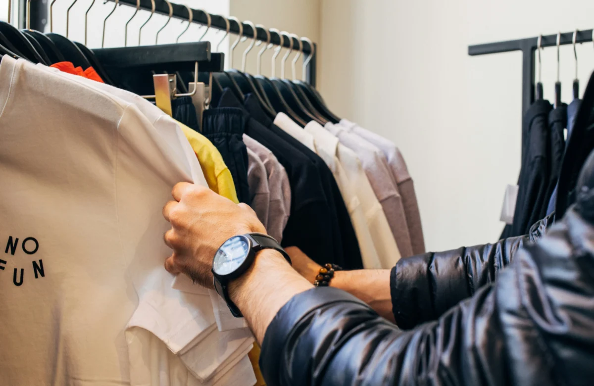 Loja de roupas Shopee