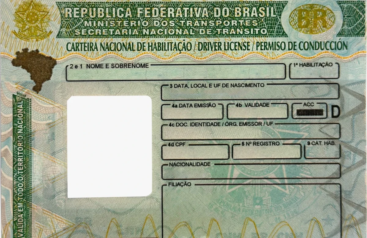 Carteira de motorista Gratuita